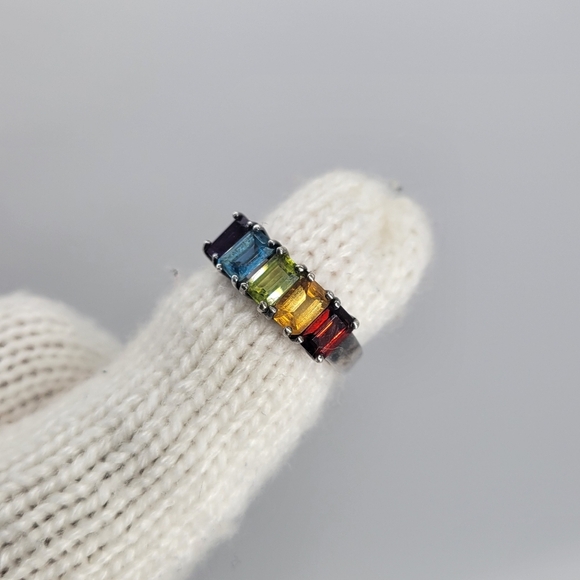 Sterling Silver 925 Thailand CNA Ring Size 7 - Picture 2 of 8